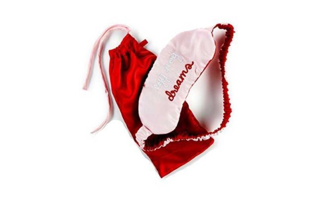  TwelveNYC Egg Nog Dreams Night Sleep Mask (Red)