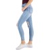  Women Juniors’ High Rise Skinny Ankle Jeans (3, Metallurgy)