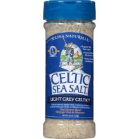 Celtic Sea Salt Light Grey Coarse Sea Salt, 8 oz Shakers