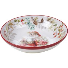 Certified International Christmas Story Serving Bowl, Multicolor