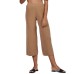  Delilah Cropped Pants, Peanut, Large