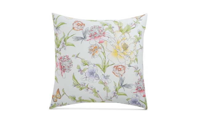  Damask Designs Blossom European Sham, Multi, 26″ x 26″