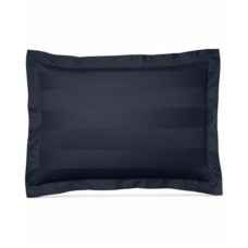 Charter Club Damask Stripe 550 Thread Count Sham, Navy, King, 20×36