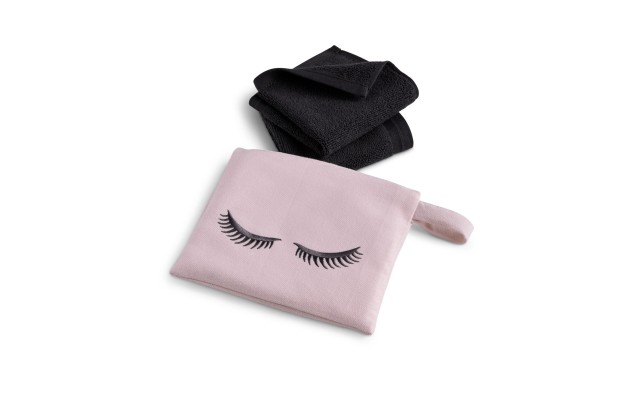  Make Up Lash Towel Gift Set, Pink, 2 Piece
