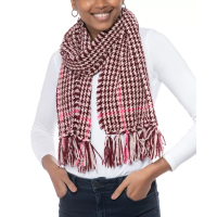 Charter Club Patterned Wrap Scarf, Pink