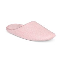 Charter Club Pointelle Closed-Toe Slippers, Fair Muave, X-Large