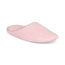 Charter Club Pointelle Closed-Toe Slippers, Fair Muave, X-Large