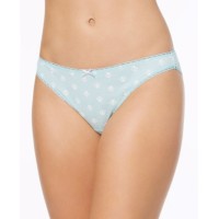Charter Club Pretty Cotton Bikini (Teal, 2XL)