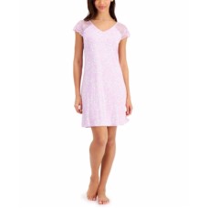 Charter Club Women's Lace-Sleeve Chemise Nightgowns