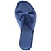 Charter Club Womens Velvet Bow-top Slide S Medieval Blue S