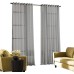 CHF Sheer Soho Voile Grommet 59″ x 108″ Panel, Silver