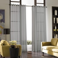 CHF Sheer Soho Voile Grommet 59″ x 108″ Panel, Silver