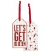 Christmas Bottle Tag  – Blitzen