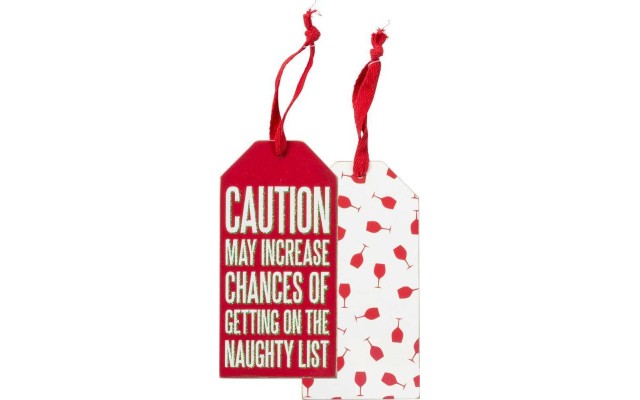Christmas Bottle Tag – May Increase Chances Of Getting