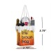  Handbag Ornaments, Gold, 3.75″ x 2.75