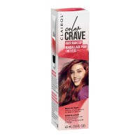 Clairol Color Crave Temporary Hair Color Makeup, Brilliant Ruby Hair Color, 1 Count, 1.5 Fl. Oz