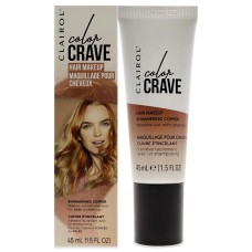 Clairol Color Crave Temporary Hair Color Makeup, Shimmering Copper Hair Color, 1.5 fl oz