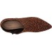  Women’s Linvale Sea Ankle Boot, Dark Tan Leopard Suede, 6