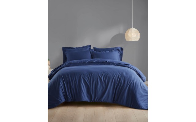  5-Pc. Comforter Set Bedding, Navy, Full