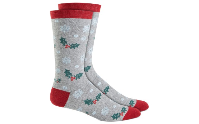  Holiday Socks, Gray