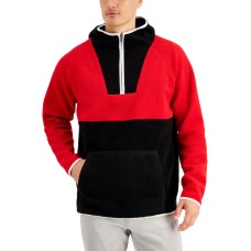 Club Room Men’s Colorblocked Anorak Sweaters