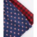  Mens 2-Pk. Holiday Printed Cotton Boxers, Santa Print, Large