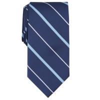 Club Room Men’s Cowan Stripe Tie, Navy