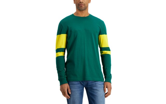  Men’s Football T-Shirt, Green, X-Large