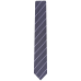  Men’s Harro Stripe Silk Blend Textured Slim Tie, Teal