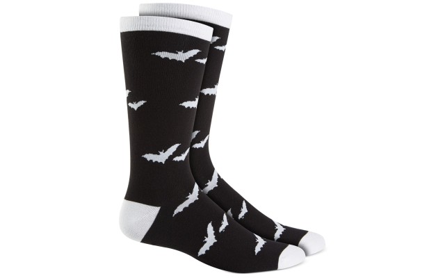 Mens Holiday Socks, Black