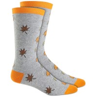 Club Room Mens Holiday Socks, Orange