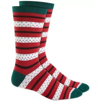 Club Room Mens Holiday Socks, Red, One Size
