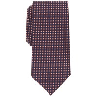 Club Room Men’s Lopez Neat Tie, Brown Pattern