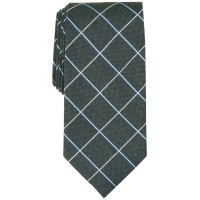 Club Room Men’s Preston Grid Tie, Algae
