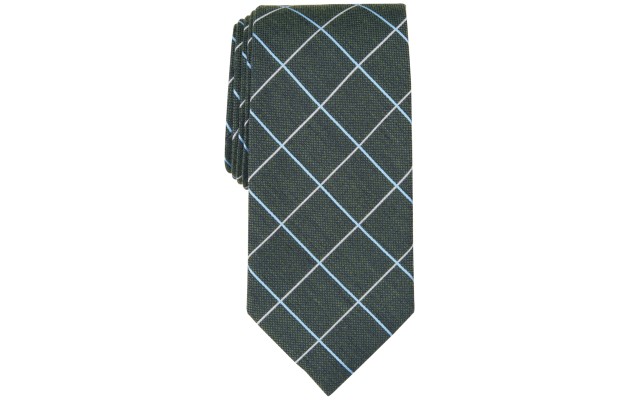  Men’s Preston Grid Tie, Algae