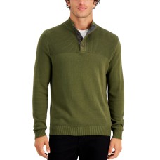 Club Room Men’s Ribbed Four-Button Sweaters