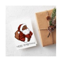 Coco Michele Saint Nick Card, Red, 4.25″ x 5.5″