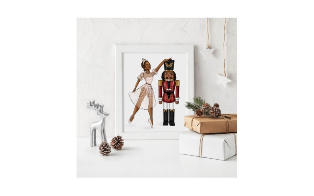 Coco Michele Sugar Plum Fairy Illustration