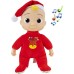  Musical Deck The Halls JJ Doll – Includes JJ Roto Doll with Santa Hat – Festive Doll with Activated Sounds- Toys for Preschoolers