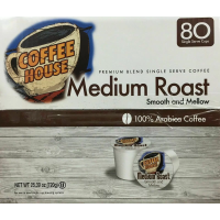 Coffee House Medium Roast Coffee K-cups 80 Count