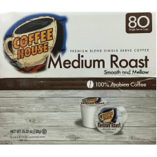 Coffee House Medium Roast Coffee K-cups 80 Count