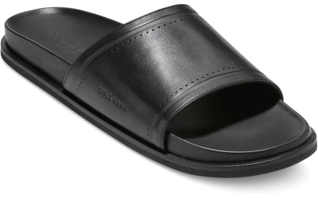  Men’s Modern Classics Slide Sandals, Black, 7M