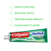  Max Fresh Toothpaste with Mini Breath Strips – Clean Mint – 12oz/2 Pack