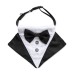 Collection Xiix Tuxedo Dog Bandana (Black/White)