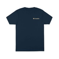 Columbia Men’s Frumble Short Sleeve T-Shirt, Navy, Small