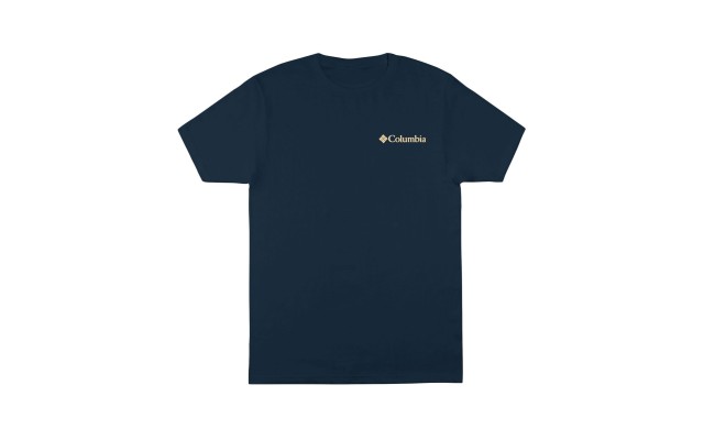 Columbia Men’s Frumble Short Sleeve T-Shirt, Navy, Small