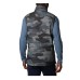  Men’s Powder Lite Vest, Grey Camo, Small