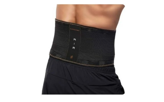  SuppElite Air Back ort Brace with Airflow Technology, Adjustable Compression Straps, Double Band, One Size Fits Most