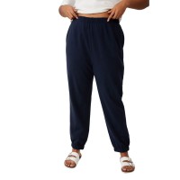 Cotton On Women’s Trendy Plus High Rise Sweatpants, Black, 16W