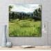  Mountain Moment I Gallery-Wrapped Canvas Wall Art – 16″ x 16″